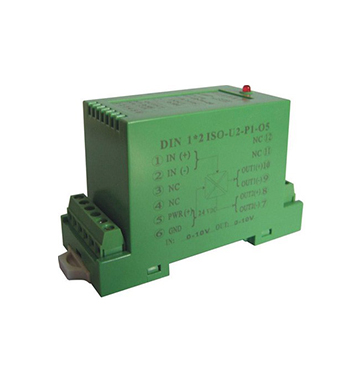 26、DIN-1X2-ISOD Series 4-20mA Loop Signal One Input Two Output Low Cost Isolation Distributor