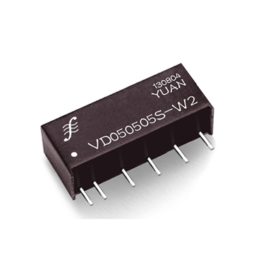 10、VD-IW/2W/3W Series Fixed Voltage Input Dual Circuit 1KV Isolated with Regulated Dual Isolated Output Power Module